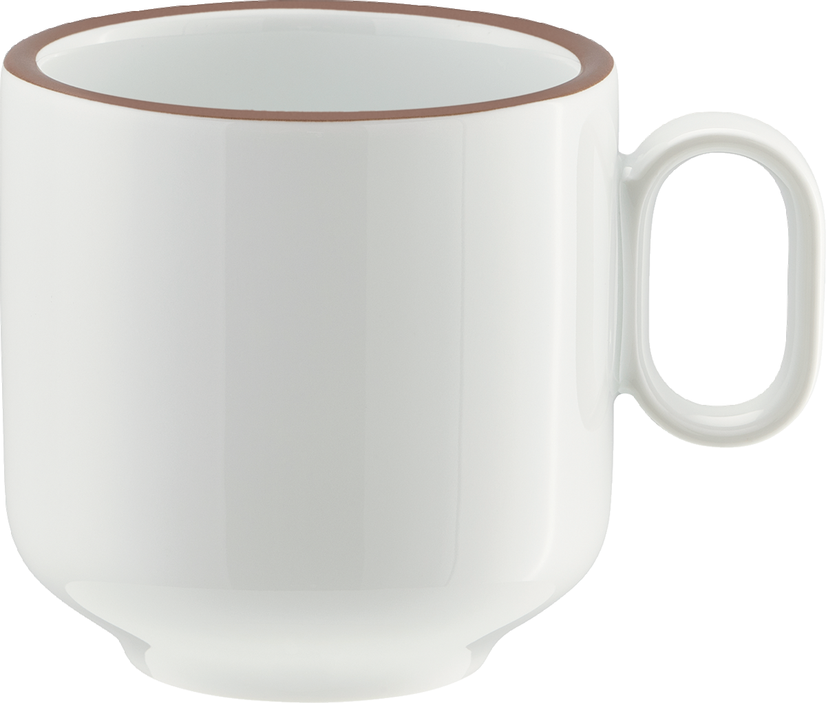 Weiße Kaffeetasse für Gastronomie