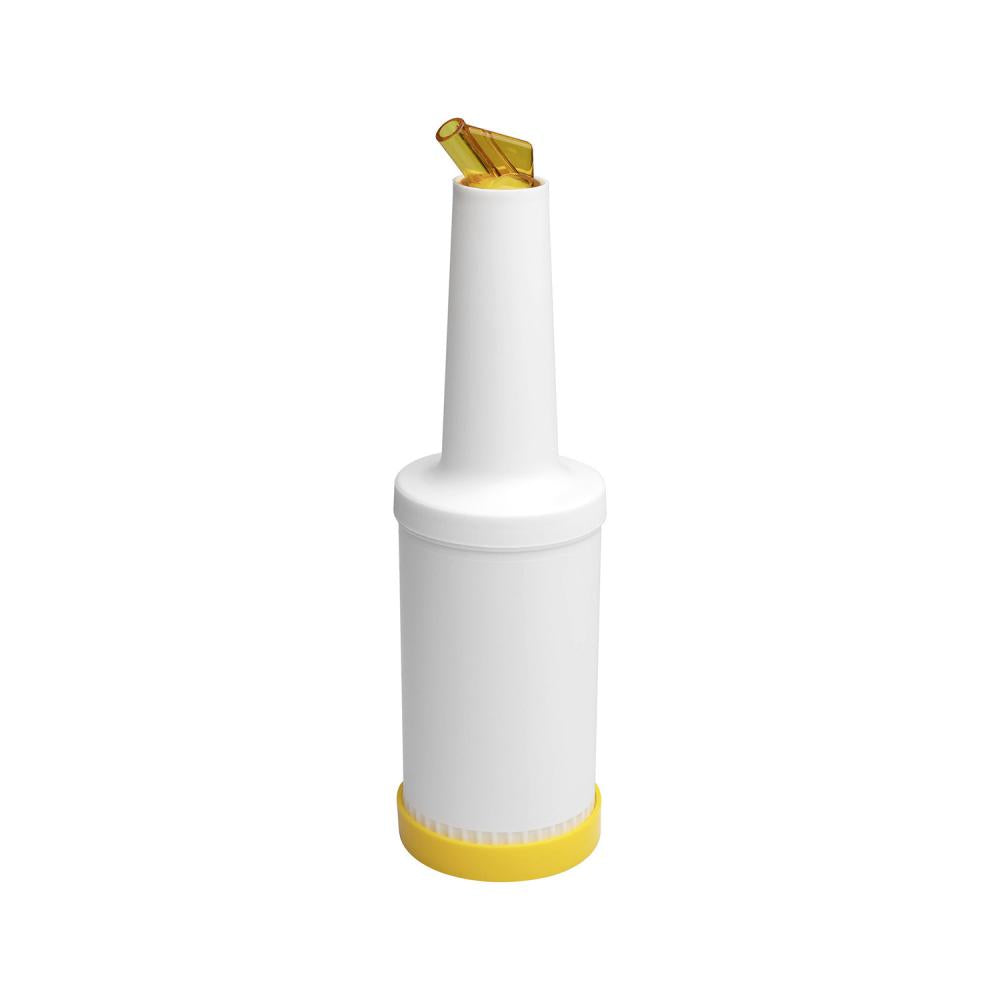 Dosier-/Vorratsflasche, gelb, Ø 9 cm, H: 33 cm, 0,85 Liter