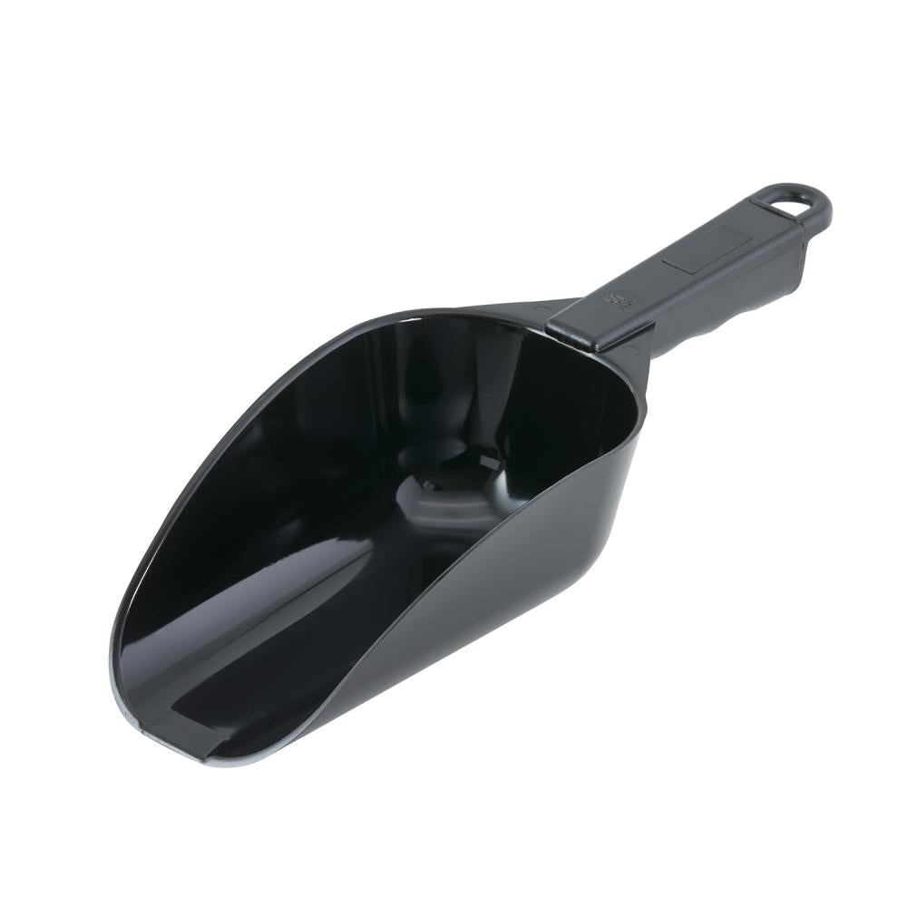 Schwarze Schaufel für Gastronomiebedarf.