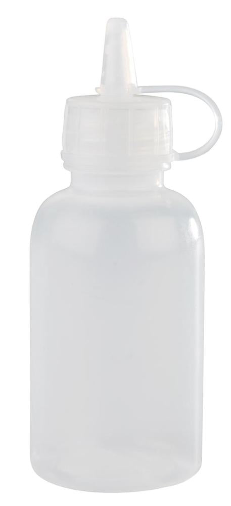 Quetschflasche -MINI-, 4er Set, Ø 3,5 cm, H: 9,5 cm,0,05 Liter
