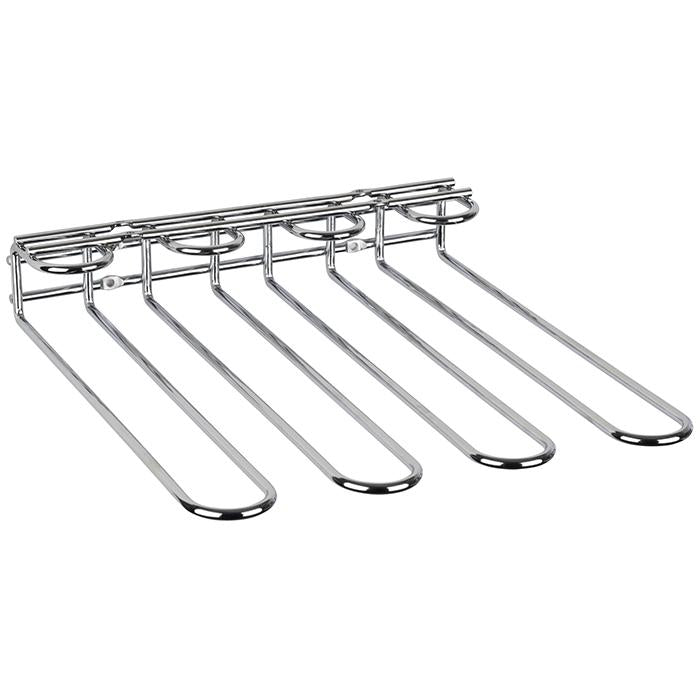 Weinglashalter aus Metall, Wandmontage.