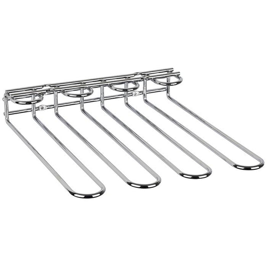 Weinglashalter aus Metall, Wandmontage.