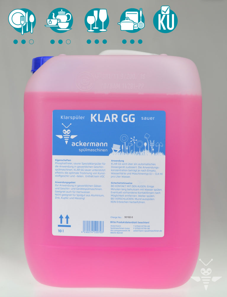 Reinigungsmittel für Gastronomiegeräte