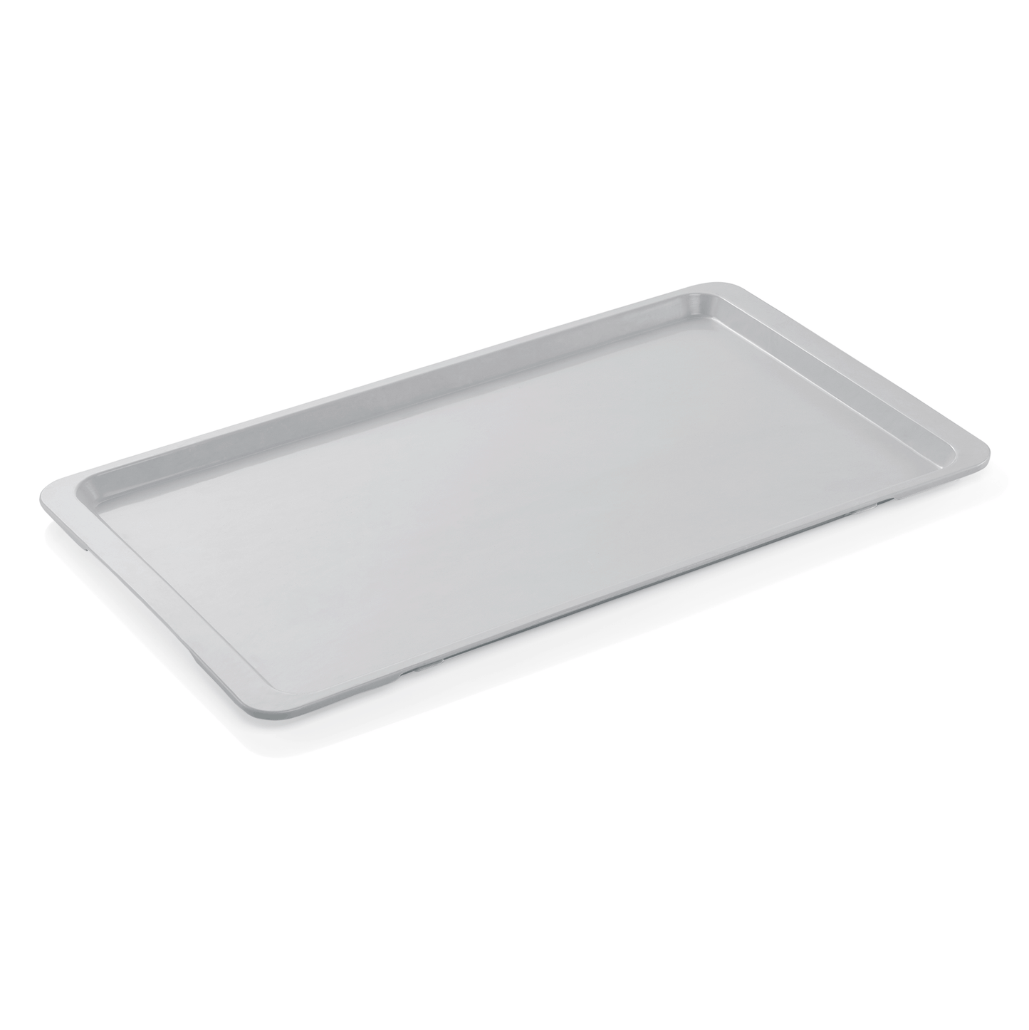 Metalltablett für Gastronomiebedarf.