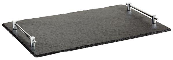 GN 1/1 Naturschieferplatte, 53 x 32,5 cm, H: 6 cm