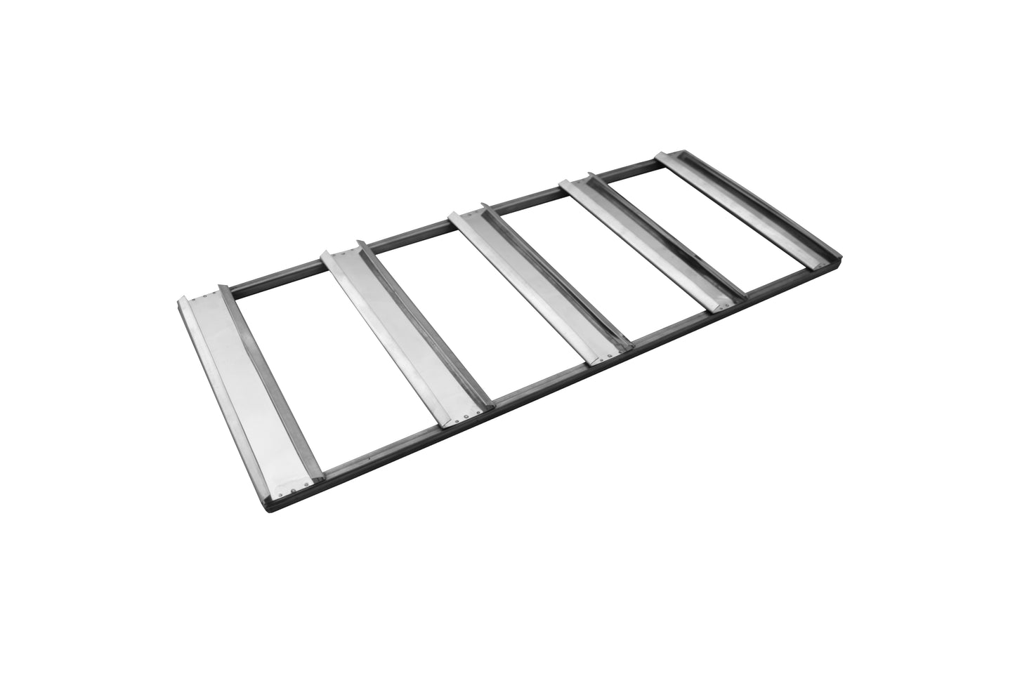 Aluminium-Gestell für Gastronomiebedarf.