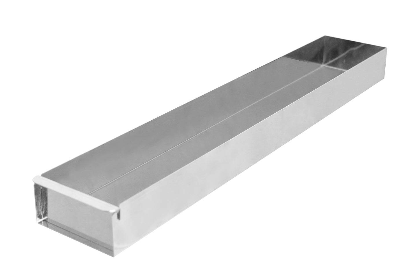 Edelstahl-Besteckkasten für Gastronomie.