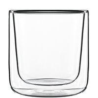 Doppelwandiges Trinkglas aus Glas