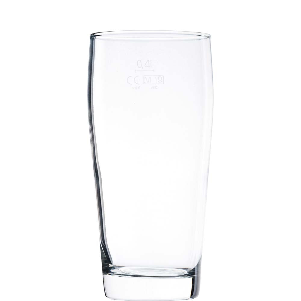 Glas für Getränke, hoch, leer