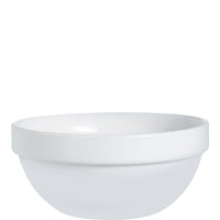 Weiße Schale aus Porzellan