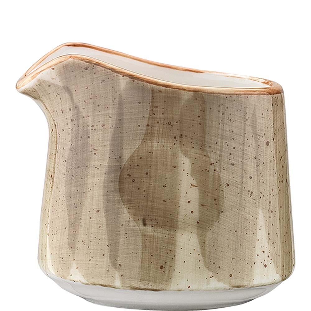 Keramik-Krug mit natürlichem Design.