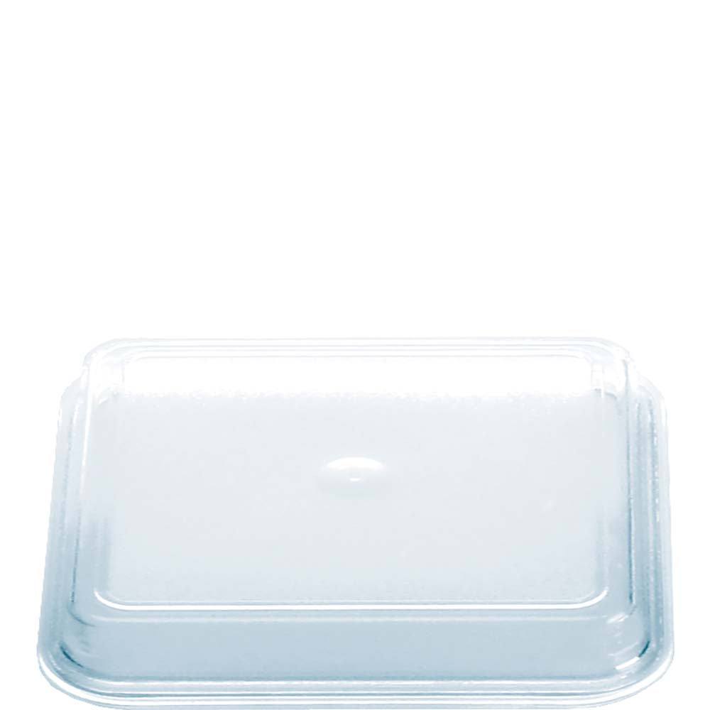 Transparenter Plastikdeckel für Behälter.