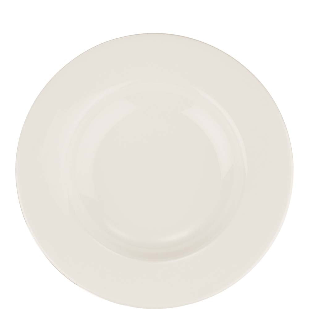 Leerer weißer Teller, Gastronomiebedarf