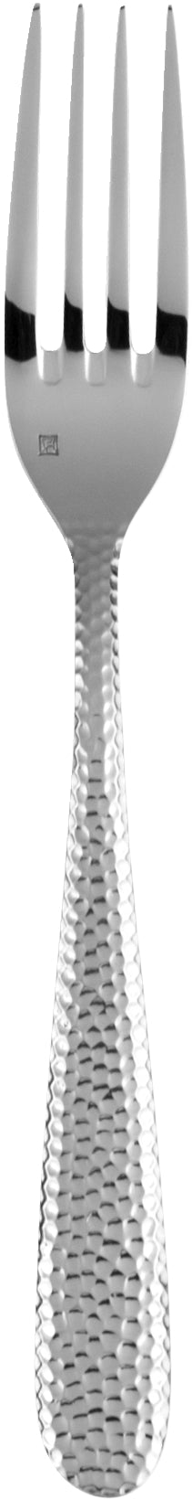 Gabel mit gehämmertem Griff.