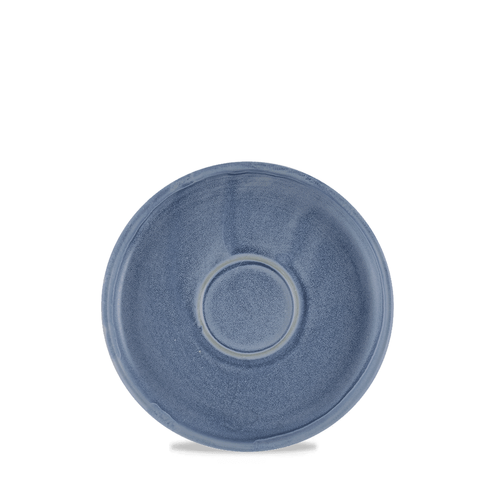 Leeres blauer Teller, B2B Gastronomie