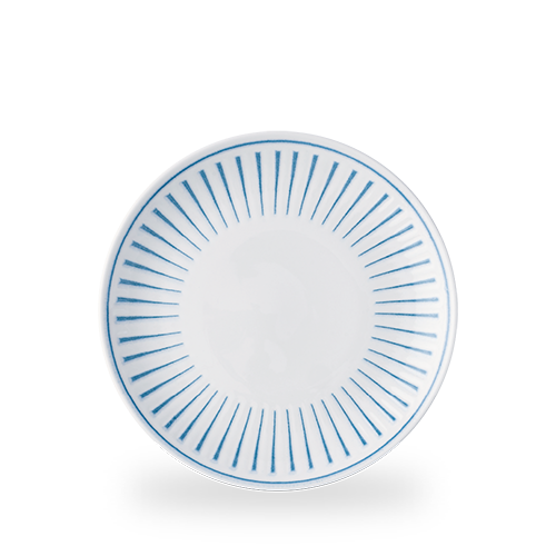 Blauer flacher Teller Era Blue