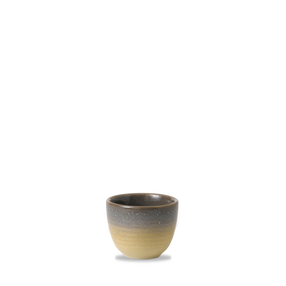 Kleine zweifarbige Keramikschale.