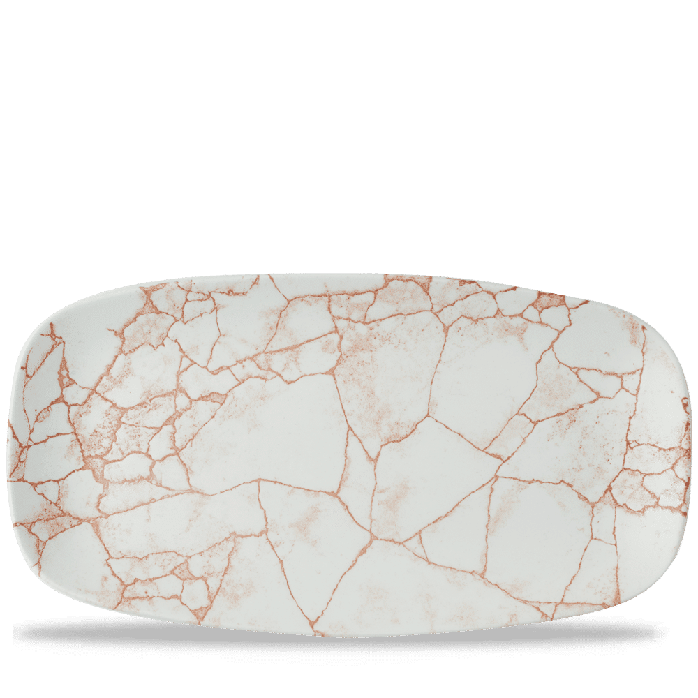 Servierplatte mit Marmor-Design