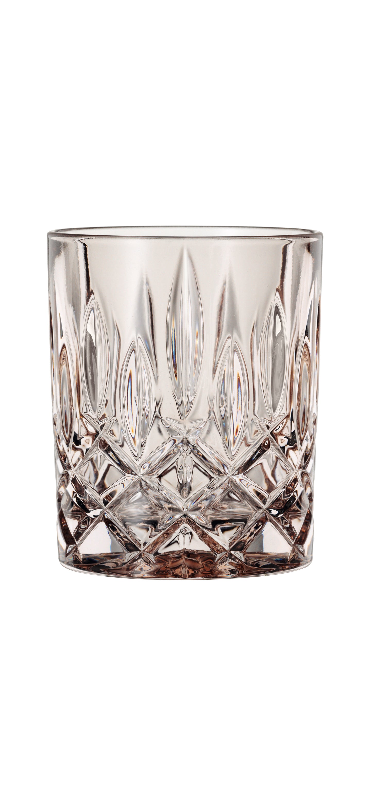 Kristallglas, leer, edles Design, transparent