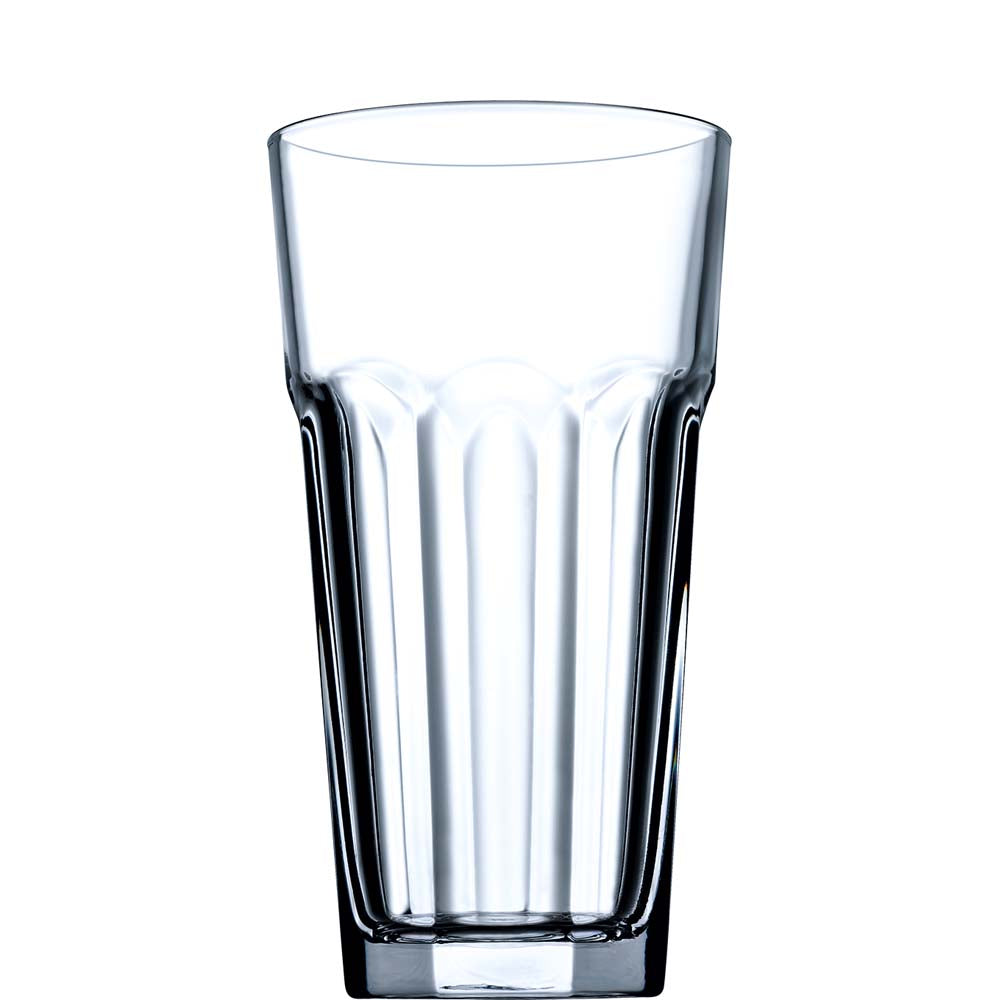 Hohes Trinkglas aus Glas