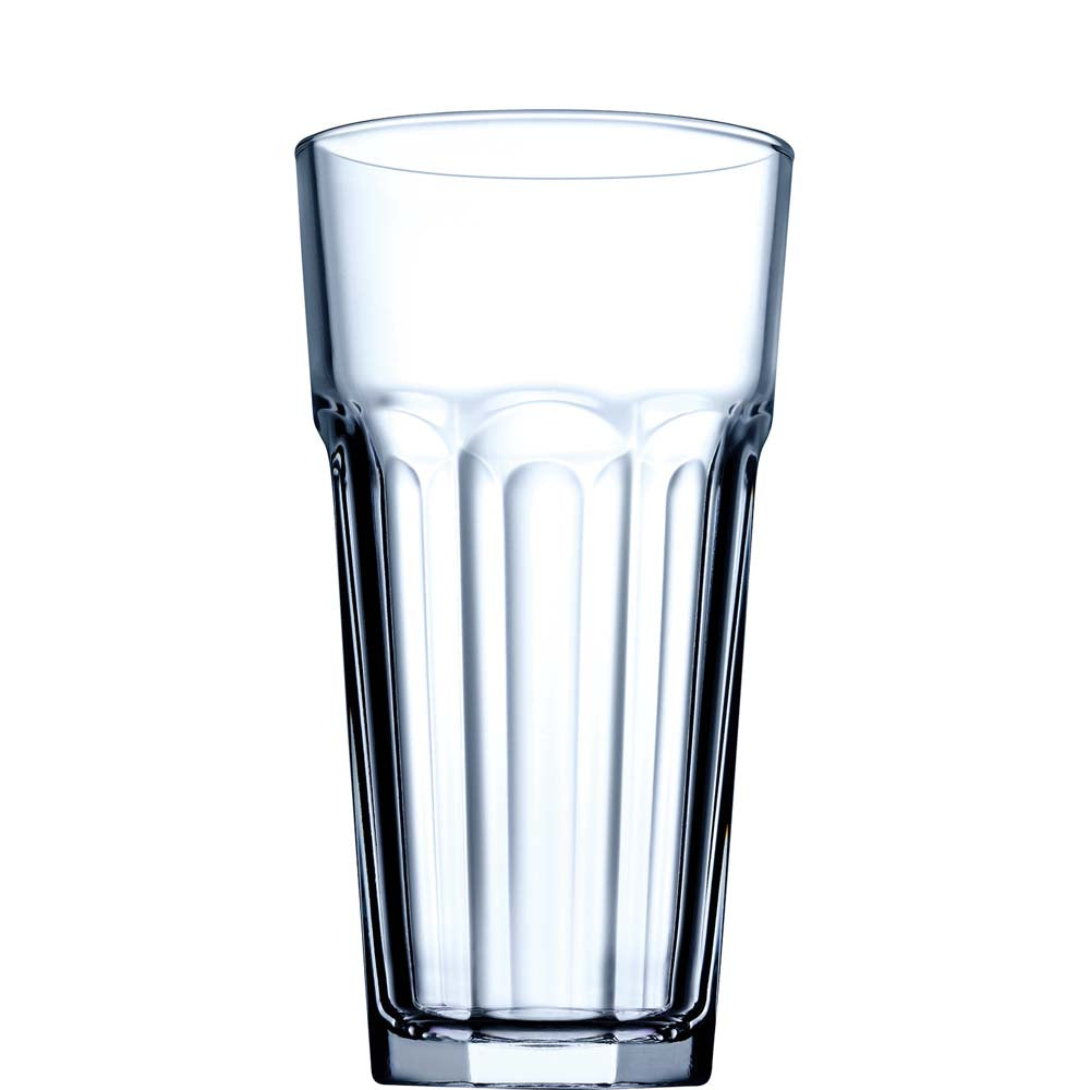 Hohes Glas mit Wasser