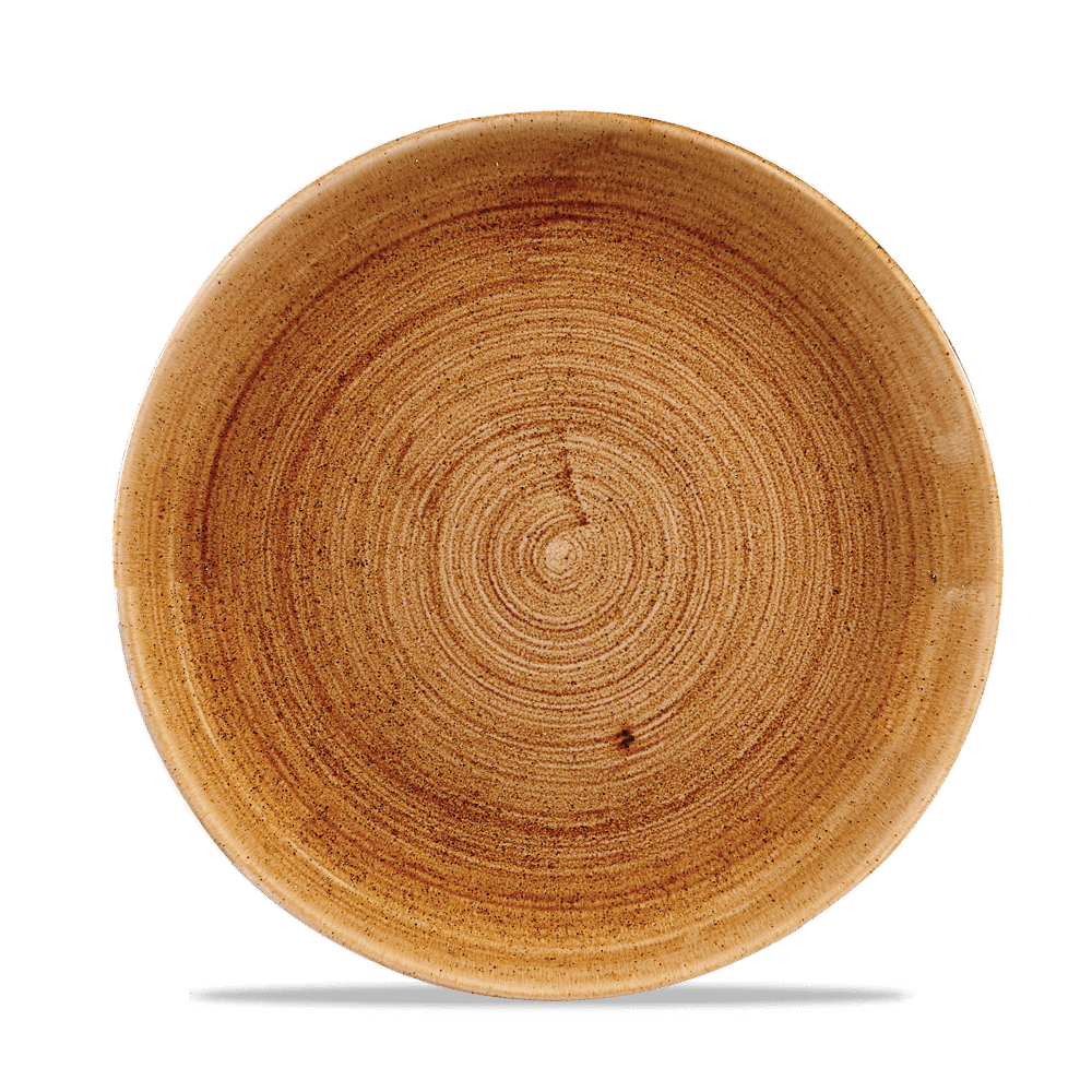 Leeres Holz-Geschirr für Gastronomie