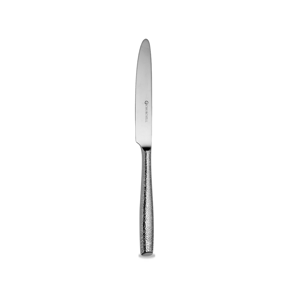 Silbernes Messer mit verziertem Griff.