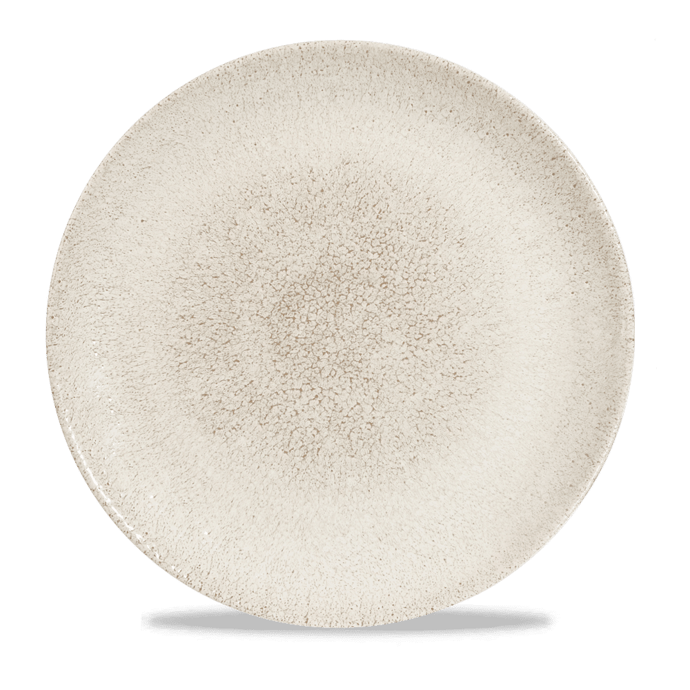 Leere, elegante Tellerplatte für Gastronomie