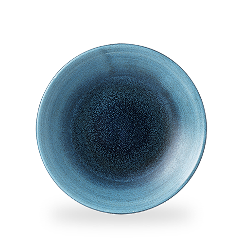 Leere blaue Suppenschale, B2B Gastronomie