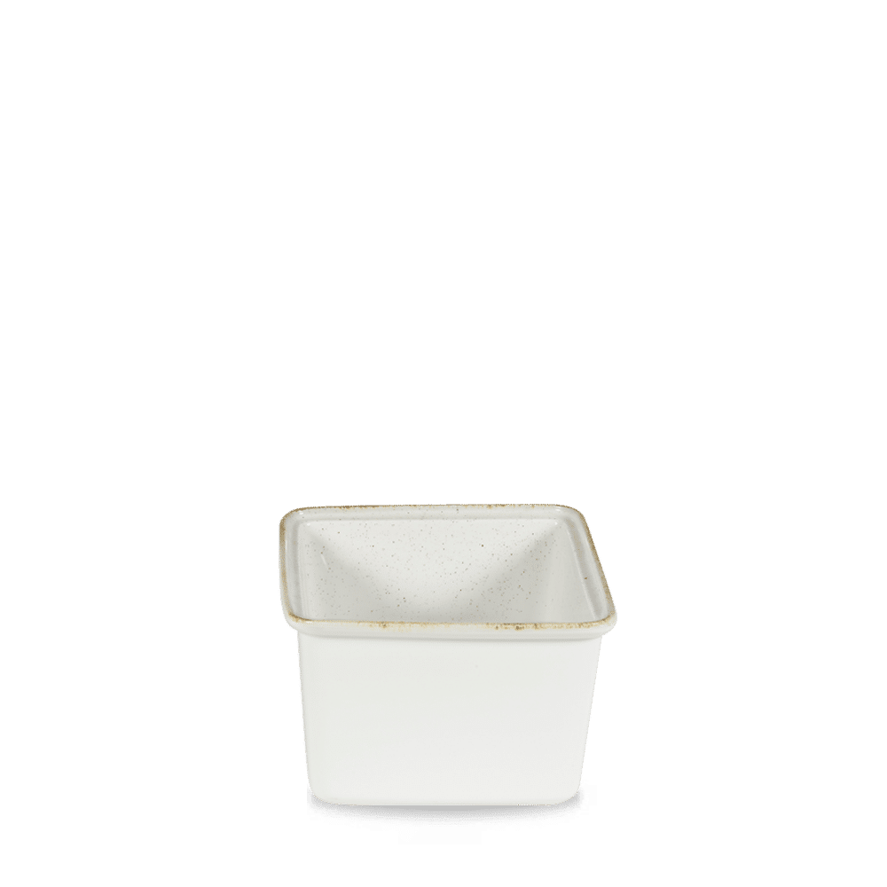 Leeres rechteckiges Gastronomie-Schälchen