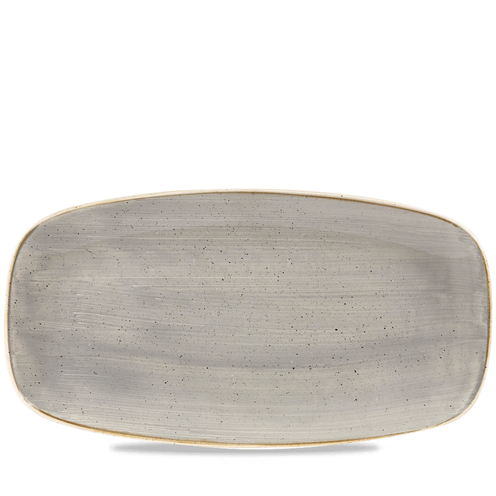 Leere, elegante Servierplatte