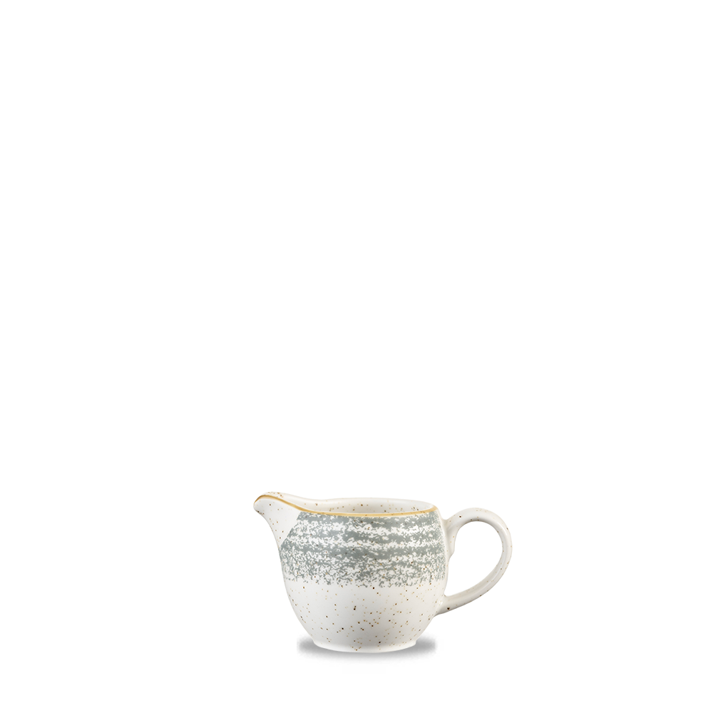 Keramik-Milchkännchen mit Muster.