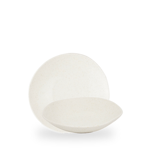 Leere Teller für Gastronomie