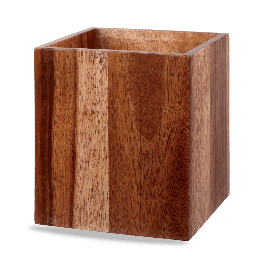 Holz-Behälter für Gastronomiebedarf