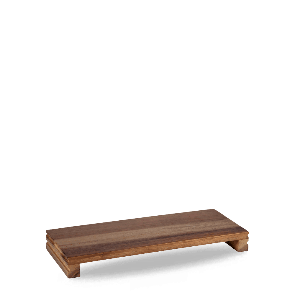 Holzplatte auf Beinen, B2B Gastronomie