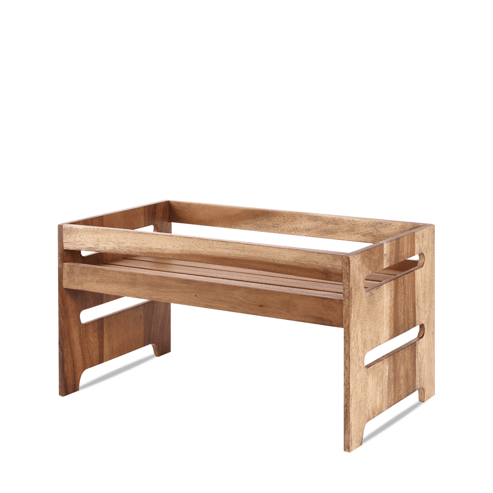 Holzregal für Gastronomiebedarf