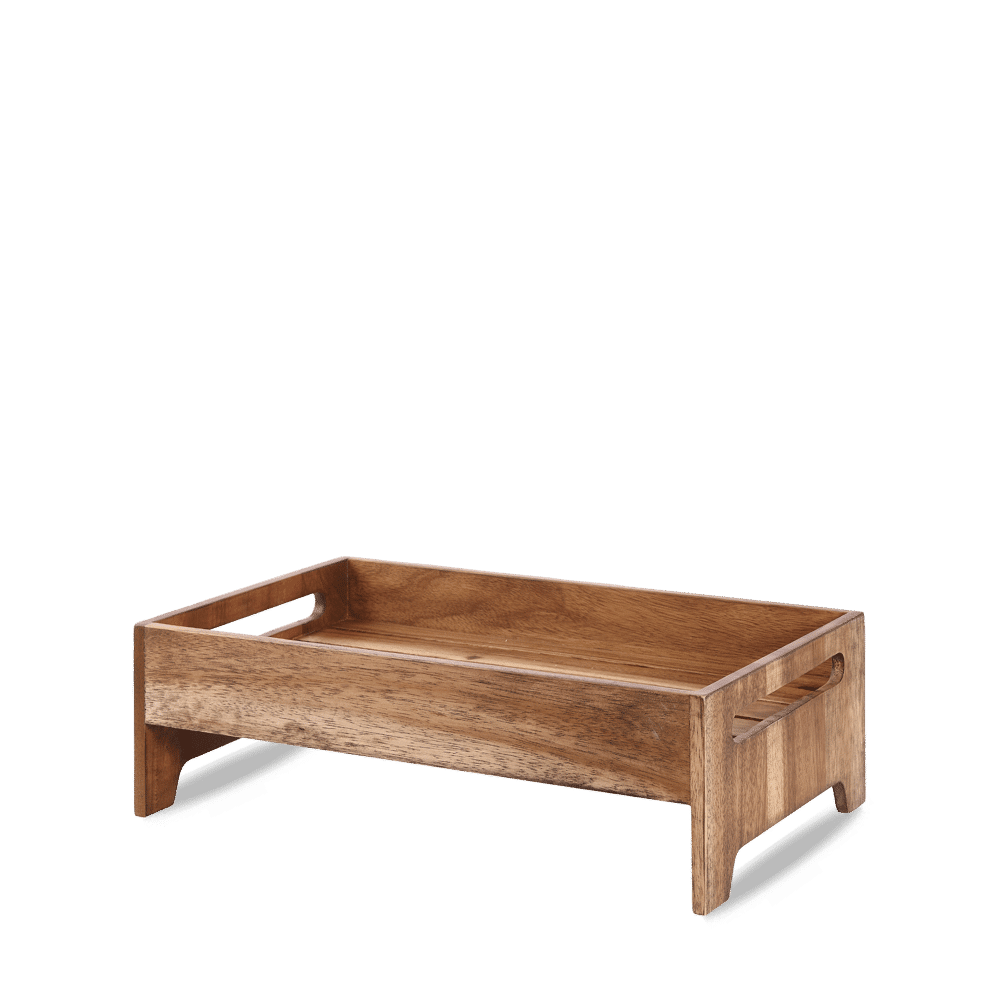 Holzserviertablett für Gastronomie