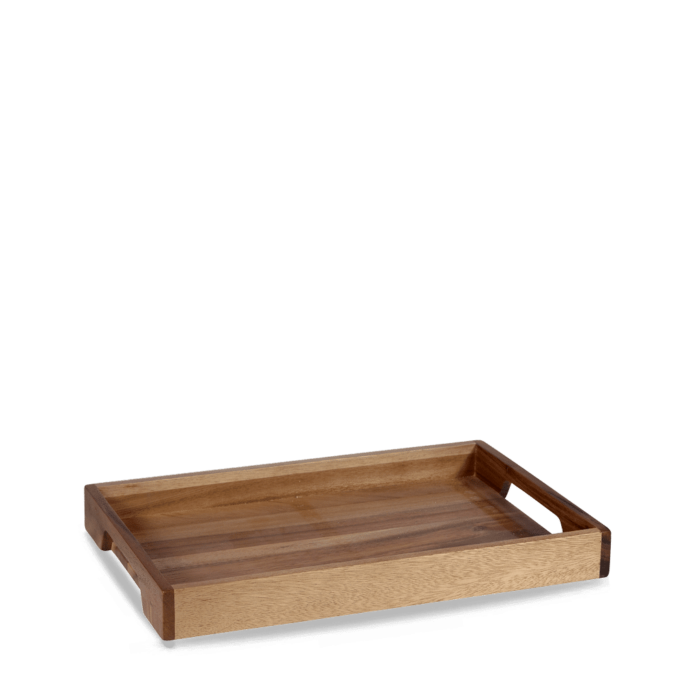 Holztablett für Gastronomie-Bestellungen