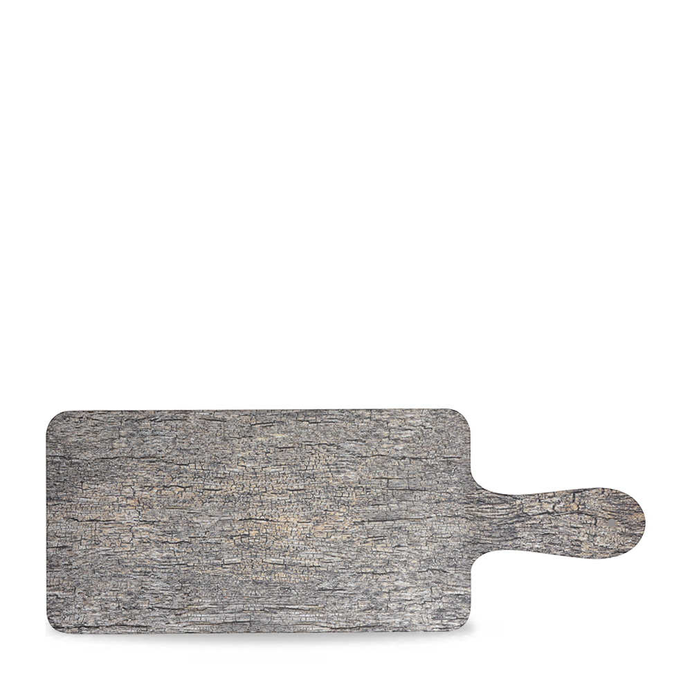 Holzbrett mit Griff, rechteckig.