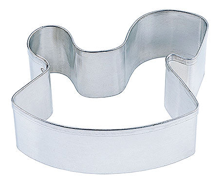 Entenförmige Ausstechform aus Metall.