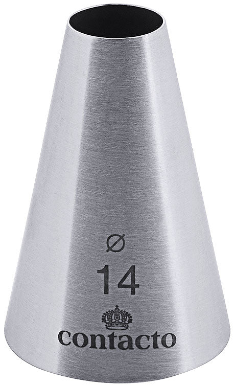 Edelstahl-Spritzdüse mit Nummer 14.