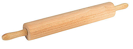Holz-Nudelholz mit Griffen