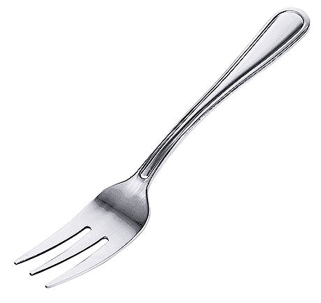 Gabel aus Edelstahl, drei Zinken.