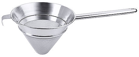 Edelstahl Küchensieb mit Griff.