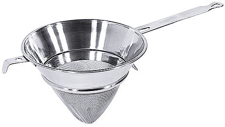Edelstahl Küchensieb mit Griff.