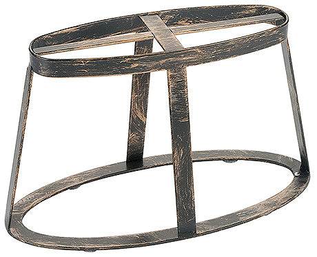 Metallständer für Buffetpräsentation.