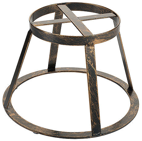 Metallständer für Buffetpräsentation.