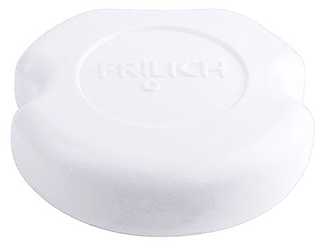 Weiße Frilich-Abdeckung für Buffet.