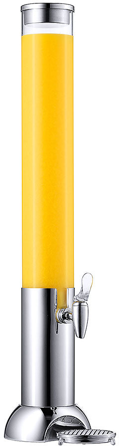 Saftspender mit Zapfhahn.