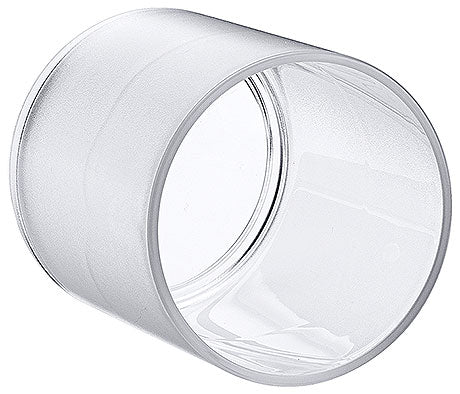 Transparenter Glaszylinder für Gastronomie.